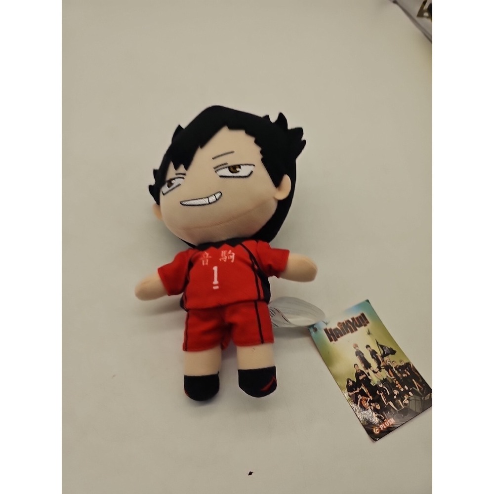 Cute Haikyuu!! Tetsuro Kuroo Doll Plush‎ Keychain Strap Tag